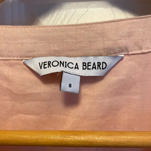 Veronica Beard Dewey Tiered Cotton Button-Up Dress - Picture 11 of 12